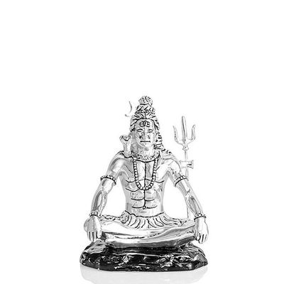 Mini Meditating Shiva Figurine