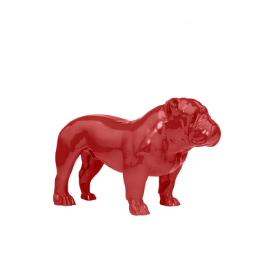 Angus Red-Bulldog Figurine