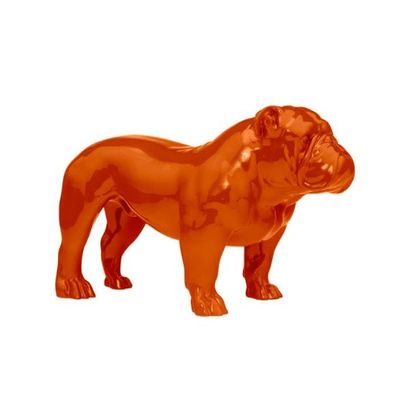 Angus Orange-Bulldog Figurine