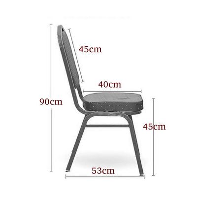 Maple Home Accent Banquet Chair Armless Fabric Golden Metal Frame Casual Back Stainless Steel Dining Parties Restaurant Functional Furniture.