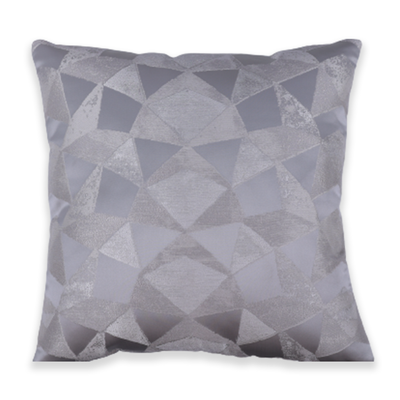 BYFT Crystal Grey 16 x 16 Inch Decorative Cushion & Cushion Cover Set of 2