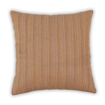 طقم وسادة مزخرفة وغطاء وسادة مقاس 16 × 16 بوصة من موكا صن رايز براون، قطعتان