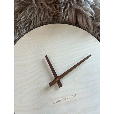 Zenith Simple Wooden Wall Clock