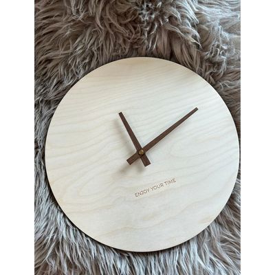 Zenith Simple Wooden Wall Clock