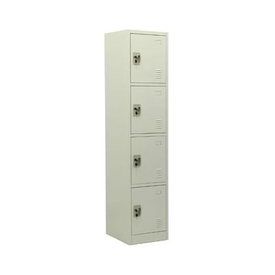 Four Door Metal Steel Locker, Steel Cabinet With Keys, Safe locker, Safety