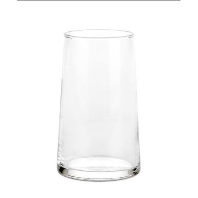 Borgonovo BIC.ELIXIR HB 350 Premium Italian-Made Glass Tumbler Juice Cup, 350 ml - Elegant and Durable Drinking Glass for Daily Use Set of 6