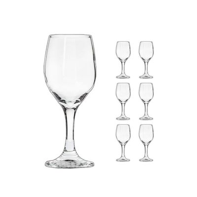 Borgonovo Ducale 380ML Stemglass Large Glass, Set Of 6