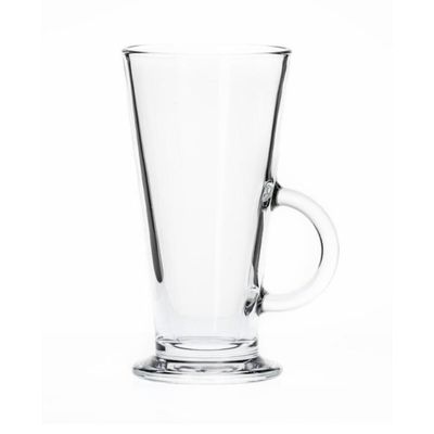 Borgonovo Tazza Conic Milk 280ML Large Glass, Set Of 6