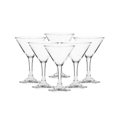 Borgonovo Cal.Martini 150ML Large Glass, Set Of 6