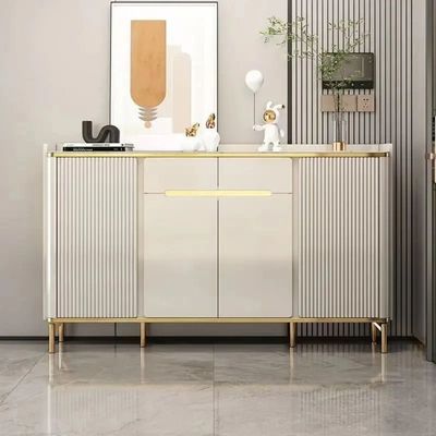 Shoe Cabinet Keeper Shoe Rack 160cm - Off White