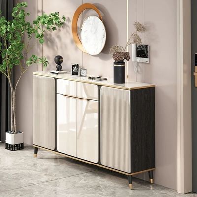 Shoe Cabinet Keeper Shoe Rack 160cm - Off White
