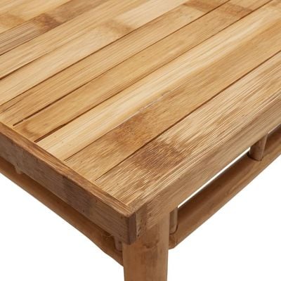 vidaXL Coffee Table 45x45x35 cm Bamboo