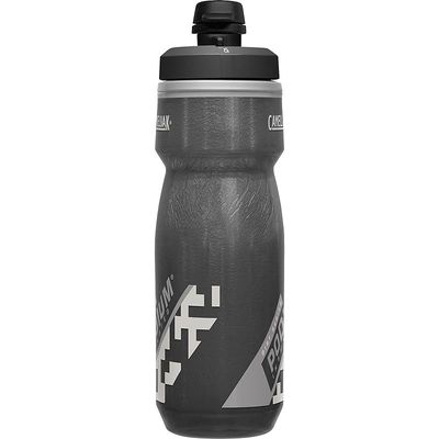 Camelbak Podium Dirt Series Chill Insulated Mountain Bike Water Bottle 21 Oz, Black