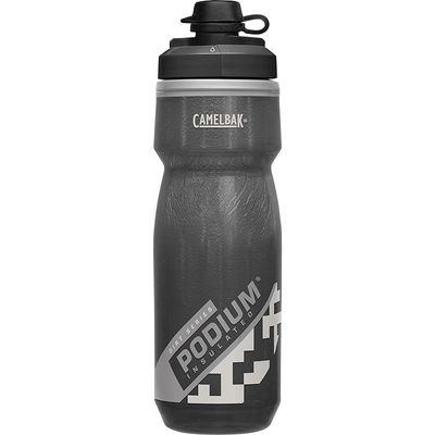Camelbak Podium Dirt Series Chill Insulated Mountain Bike Water Bottle 21 Oz, Black