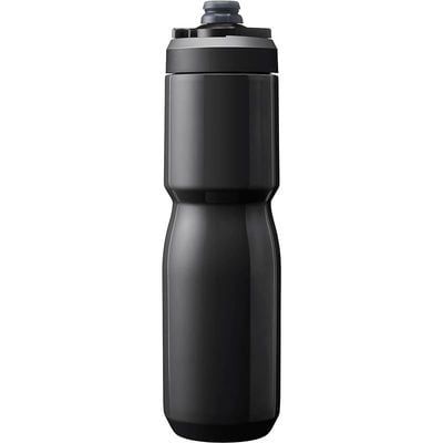 Camelbak Podium Steel Insulated Stainless Steel Bike Water Bottle For Cycling, Fitness &Amp; Sports- Fits Most Bike Cages, 22Oz - Black