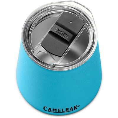 Camelbak Horizon 12Oz Wine Tumbler - Insulated Stainless Steel - Tri-Mode Lid - Nordic Blue