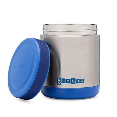 Yumbox Zuppa - Wide Mouth Thermal Food Jar 14 Oz. (1.75 Cups)- Triple Insulated Stainless Steel Food Container - Stays Hot 6 Hours Or Cold For 12 Hours - Leak Proof (Neptune Blue)