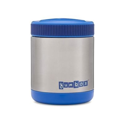 Yumbox Zuppa - Wide Mouth Thermal Food Jar 14 Oz. (1.75 Cups)- Triple Insulated Stainless Steel Food Container - Stays Hot 6 Hours Or Cold For 12 Hours - Leak Proof (Neptune Blue)