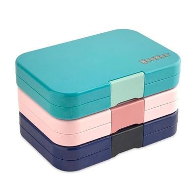 Yumbox Tapas Large Size 4 Compartment Leakproof Bento Lunch Box For Kids, Teens And Adults (Portofino Blue)