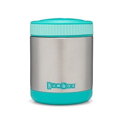 Yumbox Zuppa - Wide Mouth Thermal Food Jar 14 Oz. (1.75 Cups)- Triple Insulated Stainless Steel Food Container - Stays Hot 6 Hours Or Cold For 12 Hours - Leak Proof-Caicos Aqua