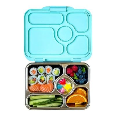 Yumbox Presto Leakproof Stainless Steel Bento Box (Tulum Blue)