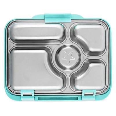 Yumbox Presto Leakproof Stainless Steel Bento Box (Tulum Blue)