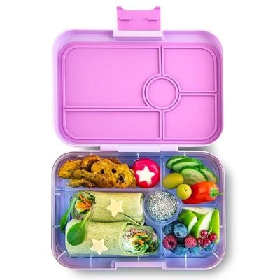 Yumbox Tapas Larger Size - 5 Compartment Leakproof Bento Lunch Box For Pre-Teens, Teens &Amp