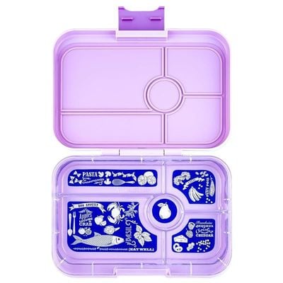 Yumbox Tapas Larger Size - 5 Compartment Leakproof Bento Lunch Box For Pre-Teens, Teens &Amp