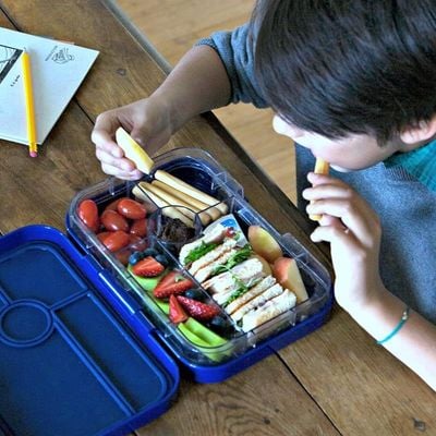 Yumbox Tapas Larger Size - 5 Compartment Leakproof Bento Lunch Box For Pre-Teens, Teens &Amp