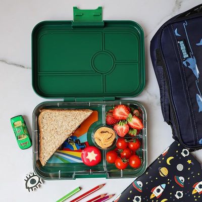 Yumbox Tapas Larger Size - 4 Compartment Leakproof Bento Lunch Box For Pre-Teens, Teens &Amp