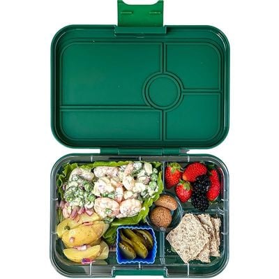 Yumbox Tapas Larger Size - 4 Compartment Leakproof Bento Lunch Box For Pre-Teens, Teens &Amp