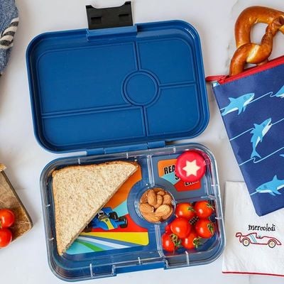 Yumbox Tapas Larger Size - 4 Compartment Leakproof Bento Lunch Box For Pre-Teens, Teens &Amp