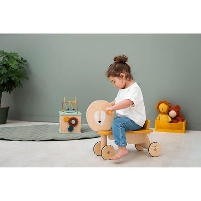 Wooden Bicycle 4 Wheels - Mr. Lion