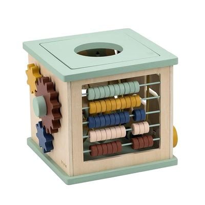 Wooden 5-In-1 Activity Cube