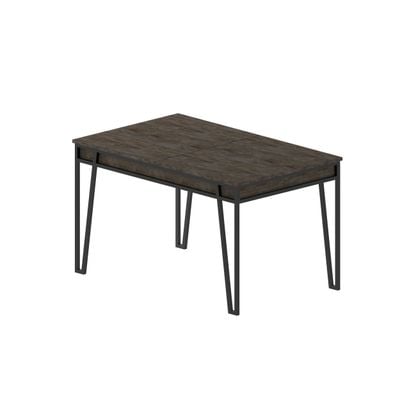 Mourah Pal Dining Table - Dark Coffee - 2 Years Warranty