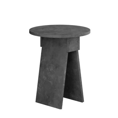 Mourah Chen Side Table - Retro Grey - 2 Years Warranty