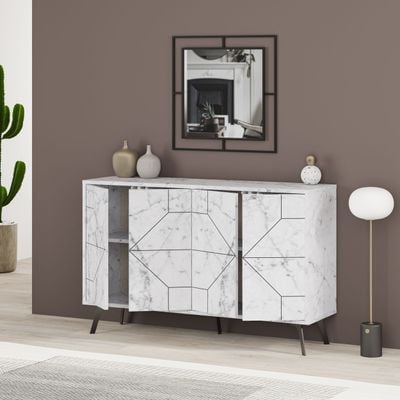 Mourah Dune Console - Carrara - 2 Years Warranty