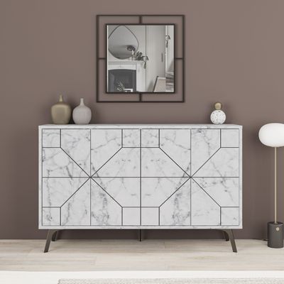 Mourah Dune Console - Carrara - 2 Years Warranty