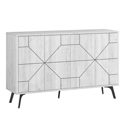 Mourah Dune Console - Ancient White - 2 Years Warranty