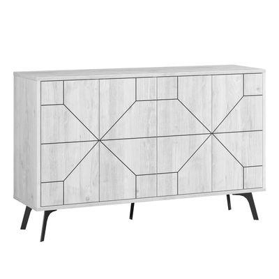Mourah Dune Console - Ancient White - 2 Years Warranty