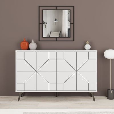 Mourah Dune Console - White - 2 Years Warranty