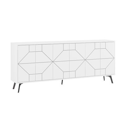 Mourah Dune Console 183 - White - 2 Years Warranty