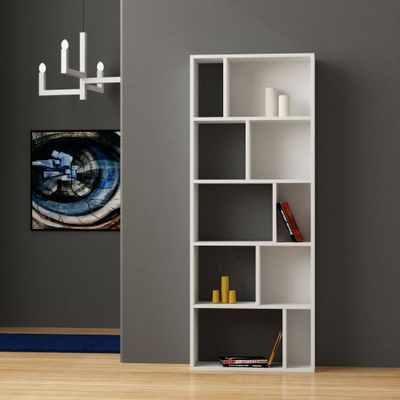 Onda Bookcase - White - 2 Years Warranty