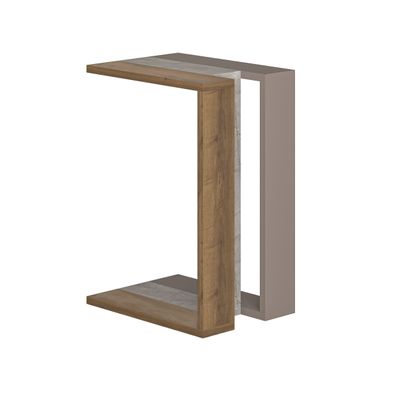 Mourah Muju C Table - Hitit/Lagina/Light Mocha - 2 Years Warranty