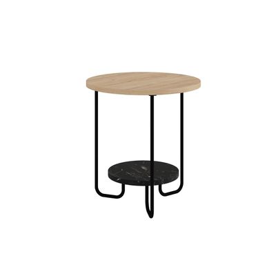 Mourah Corro Side Table Oak/Lotus - 2 Years Warranty