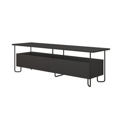 Mourah Cornea Tv Unit Up To 60 Inches - Silky Black - 2 Years Warranty