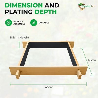 Enthusiast 1.6 x 1.6 foot gardenbed