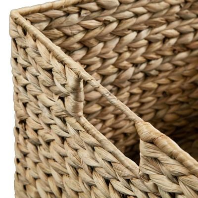 vidaXL Storage Basket Set 3 Pieces Water Hyacinth