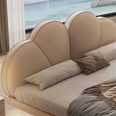 Danon Upholstered BedSuper King 200 x 200 in Beige Color