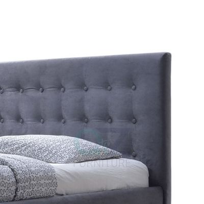 Margaret Modern and Contemporary BedQueen 160 x 200 in Grey Color